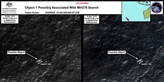 Hari ini Australia tangkap sinyal diduga milik kotak hitam MH370