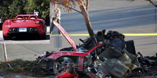 Porsche GT Paul Walker ternyata sudah ganti knalpot