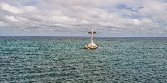 Situs kuburan tenggelam di Pulau Camiguin