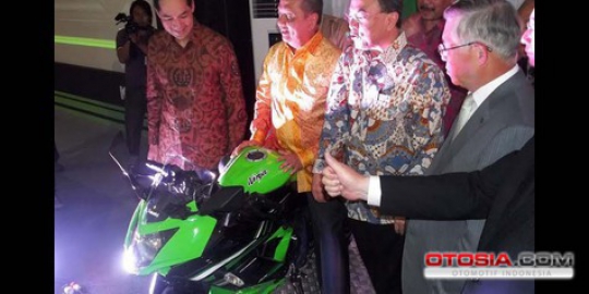 Motor Kawasaki buatan Indonesia akan diekspor