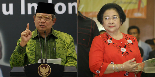 Mega dan SBY menang telak di TPS masing-masing