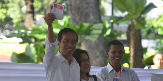 5 Langkah Jokowi setelah quick count PDIP tak sesuai harapan