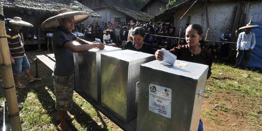 2 Distrik di Kabupaten Nduga pedalaman Papua, baru nyoblos