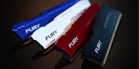 HyperX luncurkan jajaran memori FURY untuk kalangan gamer