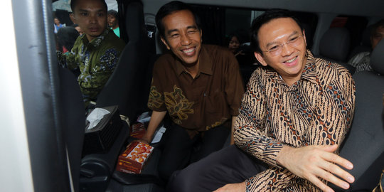 Program diawasi Ahok, Jokowi sebut nyapres tak ganggu tugasnya