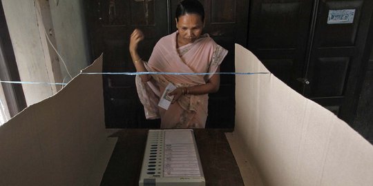 Menengok kecanggihan pemilu di India menggunakan e-voting