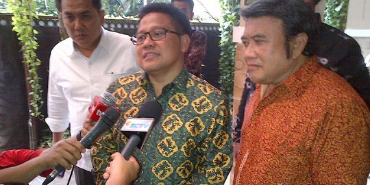 Cak Imin saat temui Rhoma Irama di kediamannya