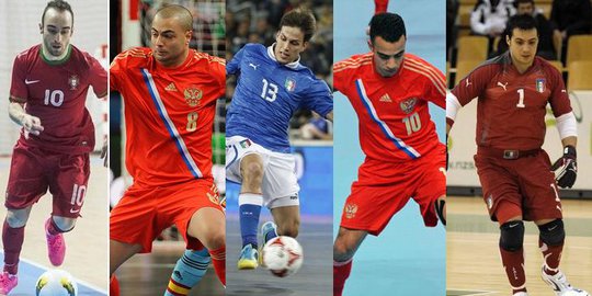5 pemain futsal terbaik Eropa