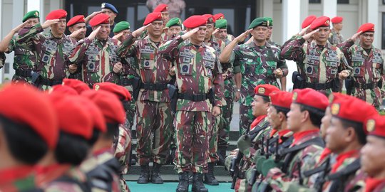 Kisah para capres dan cawapres berbaret Kopassus TNI AD