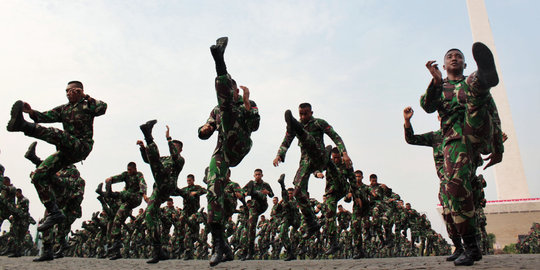 Biar tak keluyuran, anggota Kopassus wajib lari pagi jam 05.30