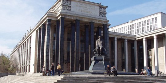 library rusia moskow