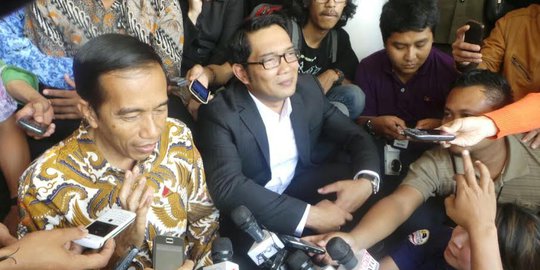 5 Cerita kedekatan Jokowi dan Ridwan Kamil