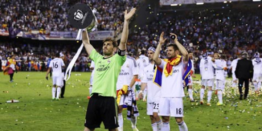 Copa del Rey Madrid ternyata bernilai 87,8 juta Euro