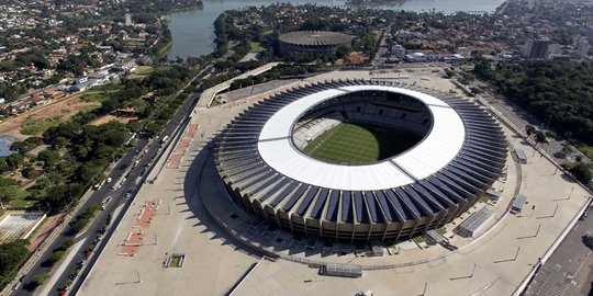 Menengok kesiapan 12 Stadion penyelenggara Piala Dunia Brasil