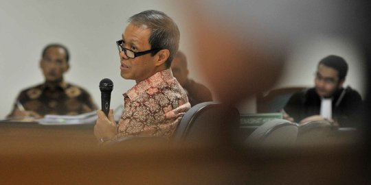 Hermanus Hasan Muslim bersaksi di sidang lanjutan Budi Mulya