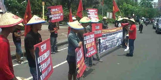 Kekerasan anak tinggi, aktifis di Kediri gelar aksi simpatik