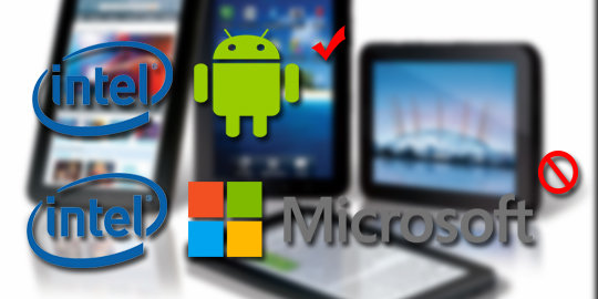 Intel: Pertumbuhan Android lebih baik daripada Windows