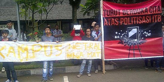Ahok sebut mahasiswa ITB menolak Jokowi juga politisasi kampus