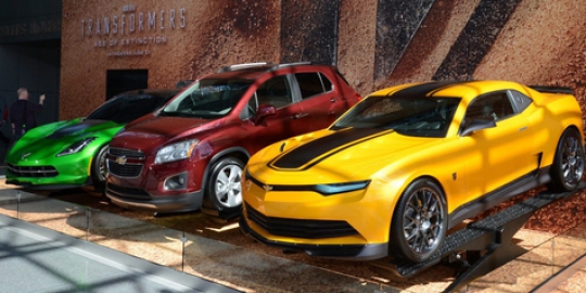 Chevrolet resmi rilis para punggawa terbaru film Transformers 4