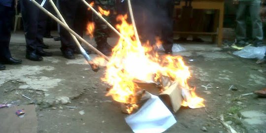 Polisi tetapkan 20 tersangka pembakaran surat suara di Jambi