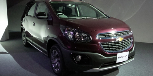 Keberanian dan ketegasan Chevrolet Spin Activ  merdeka.com