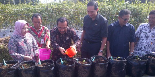 Mentan: Pembatas jalan protokol Bekasi bisa ditanami buah-buahan