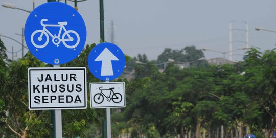 Pembangunan jalur sepeda di Jakut tak kunjung terlaksana