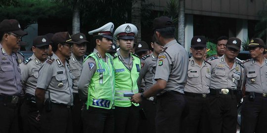 500 Polisi kawal rekapitulasi surat suara Pemilu 2014 di DKI