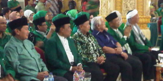 Dua menteri PPP tak hadir, ada Hamzah Haz di Mukernas PPP