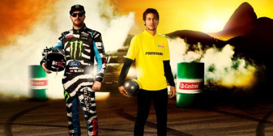 Seru bro! Adu skill Neymar Jr. lawan Ken Block!