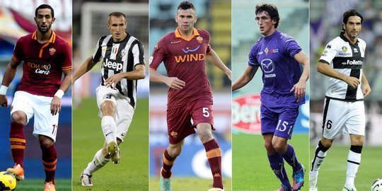 Inilah 5 bek terbaik Serie A musim 2013/2014