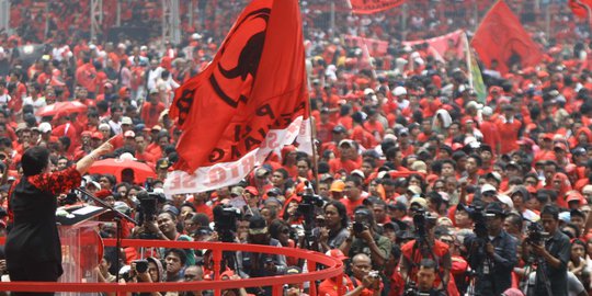 PDIP dan Gerindra perkasa di Jakarta Pusat