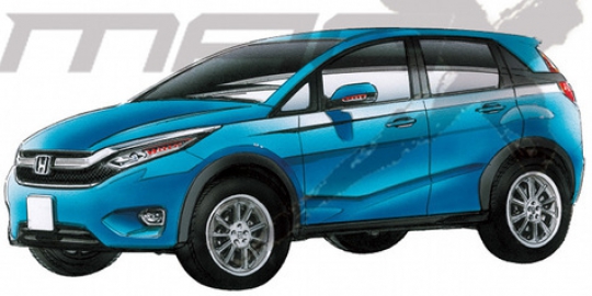 Inikah mini SUV Honda pesaing Ford EcoSport?  merdeka.com