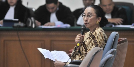 Hakim MK Maria Farida bersaksi di sidang adik Ratu Atut