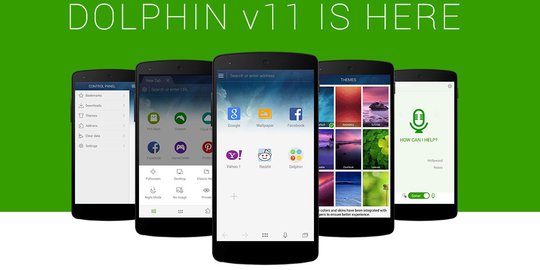 Akhirnya, Dolphin Browser versi 11 resmi dirilis