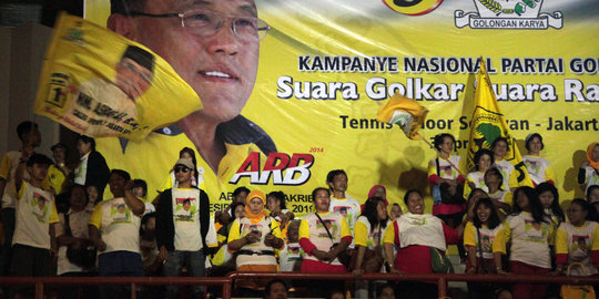 Dana kampanye Golkar Rp 402 M, kedua terbesar setelah Gerindra