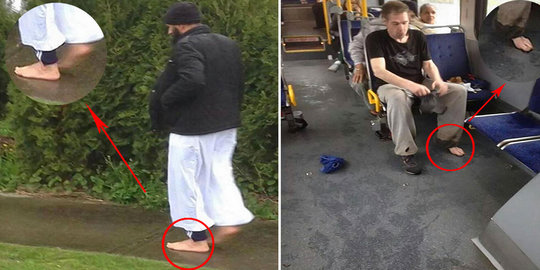 Kisah lelaki muslim Kanada sedekahkan sepatunya
