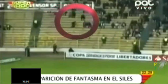 Ada hantu tampakkan diri di ajang Copa Libertadores