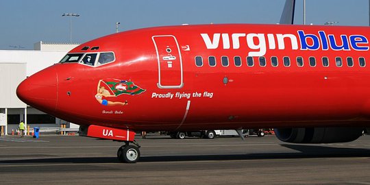 Pesawat Virginblue diduga dibajak dan mendarat di Bali
