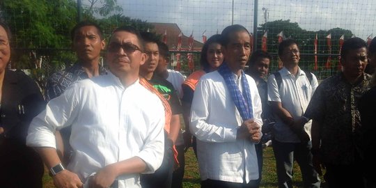 Jokowi tak mau lapangan bola di Jakarta jadi mal dan apartemen