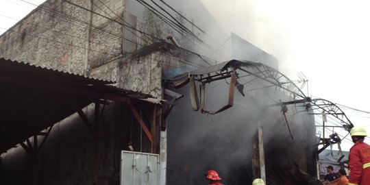 Kebakaran di Pasar Rumput berhasil dipadamkan