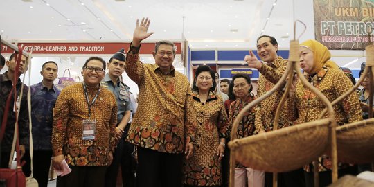 Saksikan BRI beli satelit, SBY minta pernyataannya dibagikan