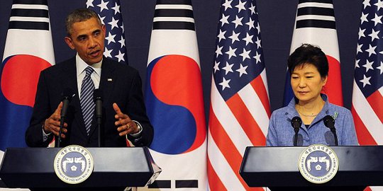 Korea Utara sebut presiden Korsel pelacur dan Obama mucikarinya