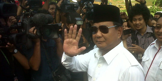 Prabowo-Ical makan siang, berlanjut ke pilpres?