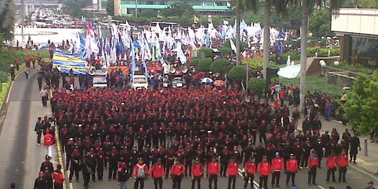 Demo buruh 1 Mei di Jakarta, hindari kawasan ini