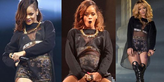 5 penyanyi seksi yang sering tampil 'buka-bukaan' saat konser
