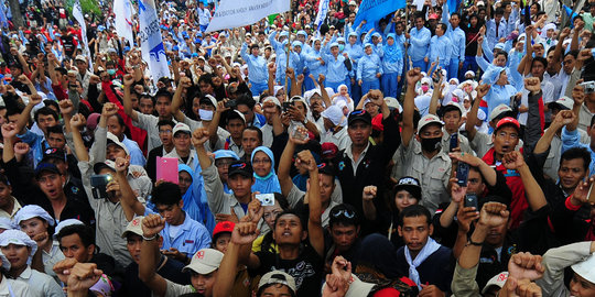 Ada 15.732 Buruh mencari keadilan sepanjang 2013