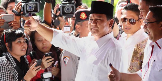 Prabowo: Minta ampun politik,15 orang saya kenal 14 bohong semua