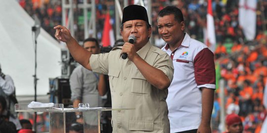 Ini 4 obral janji Prabowo saat May Day