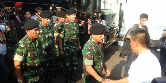 Jelang pilpres, panglima TNI sidak kesiapan Kopassus Cijantung